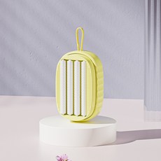 PEONIST 泡沫滾筒多用途洗衣按壓清潔刷, 黃色, 1個