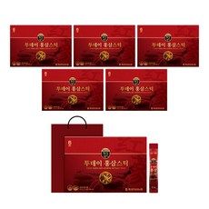 Gaeseongsangin 今日紅蔘條 30條+購物袋, 6個, 300毫升