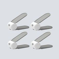 제이포 SHOE BRACKET 각도조절 신발 받침대, 4개, 그레이