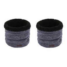 NAYASTYLE Etna 冬季運動防寒圍脖 2入, 藍色 (DJMC-10-2T)