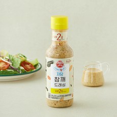 오뚜기 LIGHT & JOY 저당 참깨 드레싱, 290g, 1개