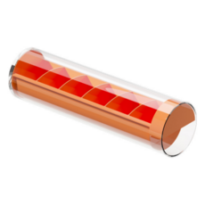 HS 트위스 속옷 보관 수납함, 오렌지, 1개