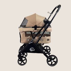 레드퍼피 스테이지 C01 유모차, 다크베이지, 1개