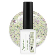 유키 시그니처 젤네일, 209호 트위드그리너리, 7g, 1개