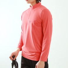 마인플로우 남성용 반집업 등산 티셔츠 RM231