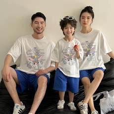 黃金兔女款透氣媽媽D小飛象製作筆記短袖T恤