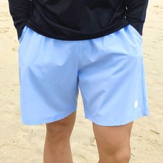 HERRINGBONE apparel 男士涼感快乾防磨五分泳褲 AI337