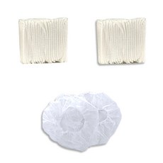 ABM KOREA 衛生帽 100p, 白色的, 2個