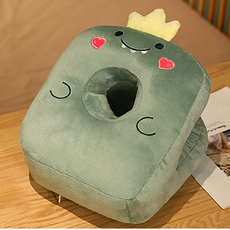 송딩 편안한 책상 베개 공룡, 그린, 1개