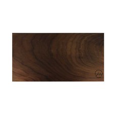 제이슨우드 통원목 직각 플레이팅 수제 도마, 월넛