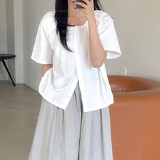 봉봉스토리 오브 단추 바스락 임산부 티셔츠