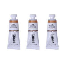 신한에쎈스 아크릴 컬러 물감 Tube A 시리즈 로 시에나 3p, 1색, 50ml