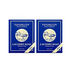 papa mellow 洗衣皂 120g, 2入