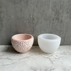 Homeflow 鑽石圖案迷你石膏矽膠模具, 單一顏色