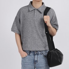 DKA 男款柔軟Polo領短袖針織衫 F04M13_tn4995