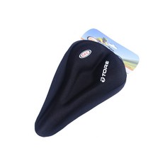 Jabjab自行車凝膠坐墊套, 黑色, 1個