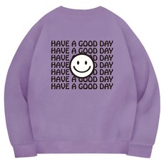 ONMYSIDE HAVE A GOOD DAY 寬鬆版型大學T