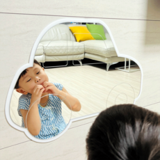 마드 부착식 하드코팅 캐릭터 아크릴거울, 대왕 자동차