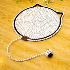 Gato 貓抓板尾巴墊, 1個, 白色