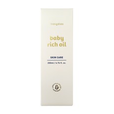 mongdies 嬰兒滋潤油, 1個, 200ml