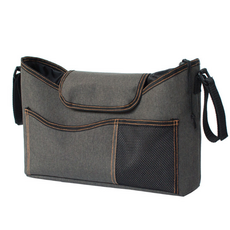 Make Me 學步車 嬰兒推車 收納掛袋 灰色, 單一商品, 1個