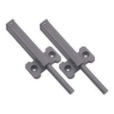 LKH 家具一鍵式門扣 2入, 深灰色, 2個