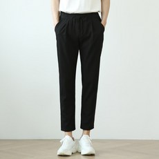 블루포스 남성용 슬레딩 린넨 밴딩 바지