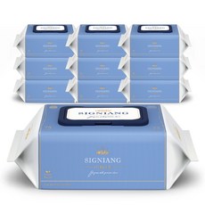 아이러브베베 시그니앙 오블루 물티슈 캡형, 75g, 77매, 10개