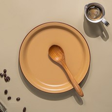 Kanesuzu Clarice 咖啡廳早午餐圓盤, 棕色, 1個