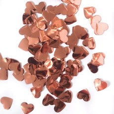 PARTYSHOW 方形錫箔紙 1.5cm 200g, 心玫瑰金, 1個