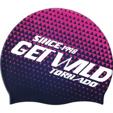 Tornado 矽膠泳帽 TC-1949, 1個, 粉紅色