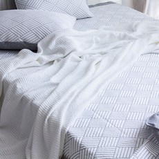 DecoLuv 夏季涼感薄床墊, 白色