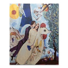 ADICO DIY 繪畫夏加爾的愛 PFF41 40 x 50cm, 混色