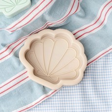 ANGLE THING 新款貝殼擺飾蠟燭矽膠模具 2入, 混合色