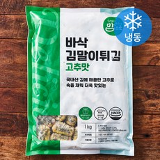 맘으로 바삭김말이튀김 고추맛 (냉동), 1kg, 1개