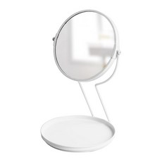 UMBRA See me雙面高腳放大桌鏡, 雲白色