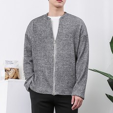 단군 남성용 투웨이 집업 골지 가디건