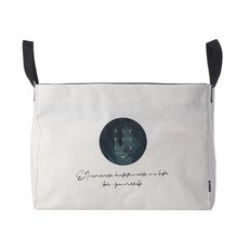 DAITSHU 北歐風布料多功能玩具洗衣籃, 01 正方形, 1個