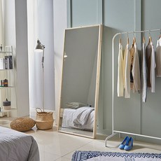 삼익가구 비올라 원목 초대형 전신거울, 내추럴