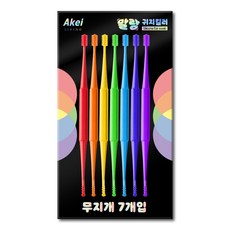 AKei. 生活矽膠柔軟耳垢清潔器 挖耳勺, 1個, 7入