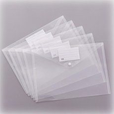 透明按扣文件夾 A4, 單一顏色, 40個