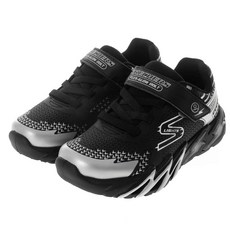 SKECHERS 兒童款 FLEX-GLOW BOLT D楦運動鞋 400138LBKSL