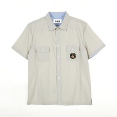 校服Mall雙口袋短袖襯衫 校服襯衫