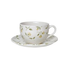 Claytan 花園咖啡杯單人組, 1套, 黃色