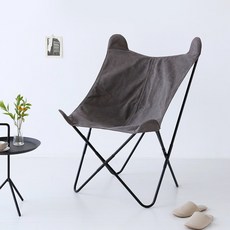 마켓비 KARENI 나비의자, 다크그레이, 1개