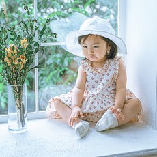 SOMNIUMBEBE 兒童鋼圈雙面漁夫帽