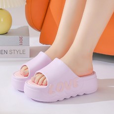 love厚底拖鞋 2589, 紫色, 36~37