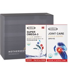 MOTHERNEST r-TG Super Omega3膠囊+葡萄糖胺膠囊禮盒, 410顆, 1組