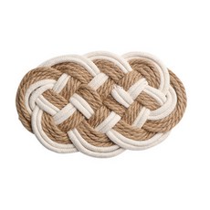 JHCompany 橢圓形麻花杯墊, C, 1個