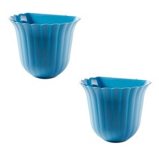 The Bella 免打孔懸掛式多用途廚房垃圾桶 S300122 2入, 藍色, 2個